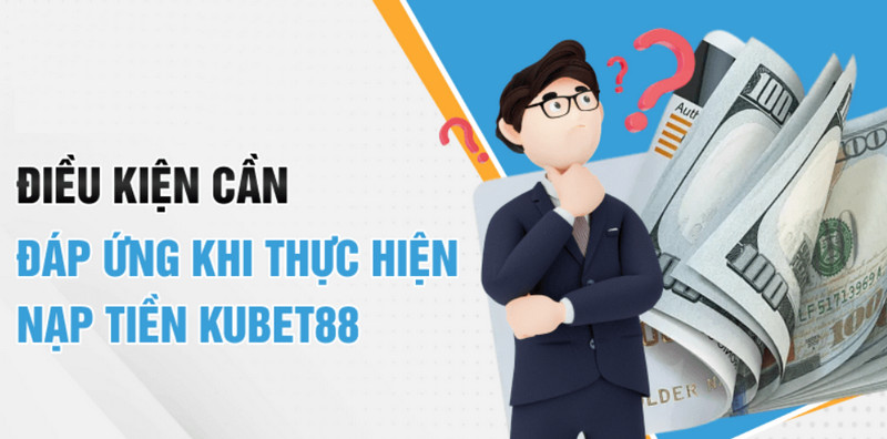 Điều kiện cần được đáp ứng trước khi thực hiện rút tiền